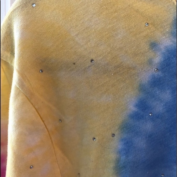 Generation Love Tie Dye Tee With Crystals - Picture 11 of 12